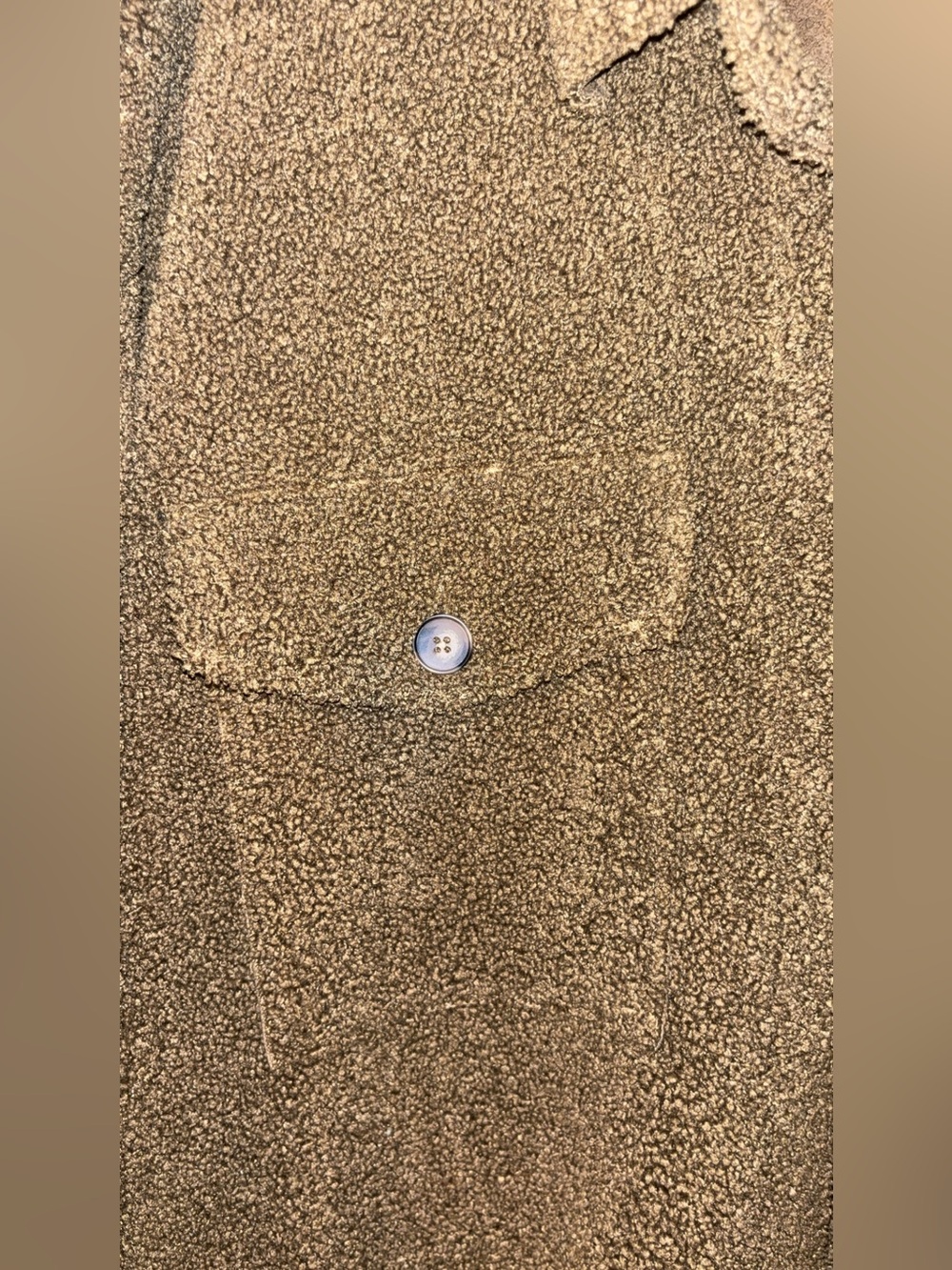 Good American Contour Sherpa Jacket Brown - Picture 6 of 7